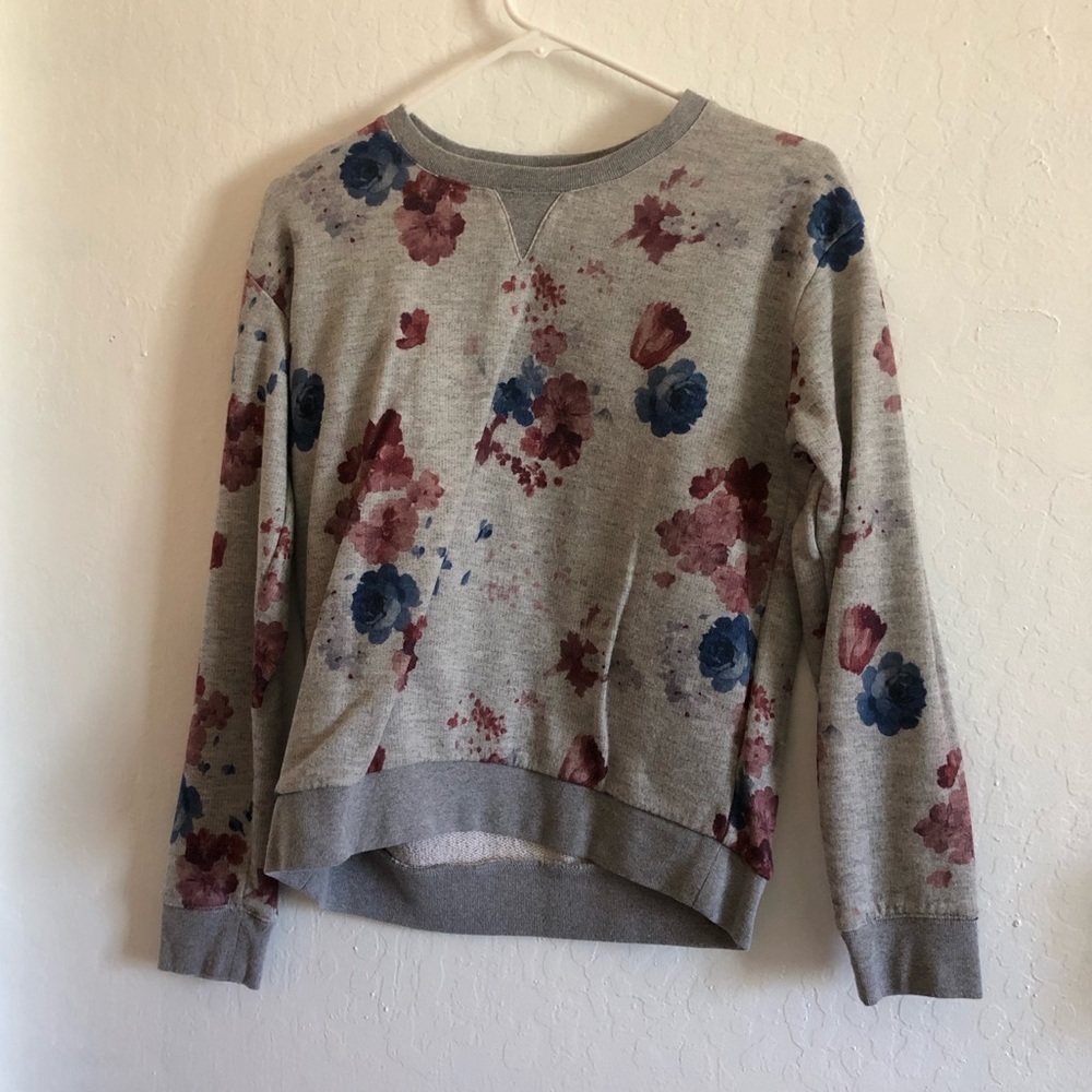 Floral long sleeves